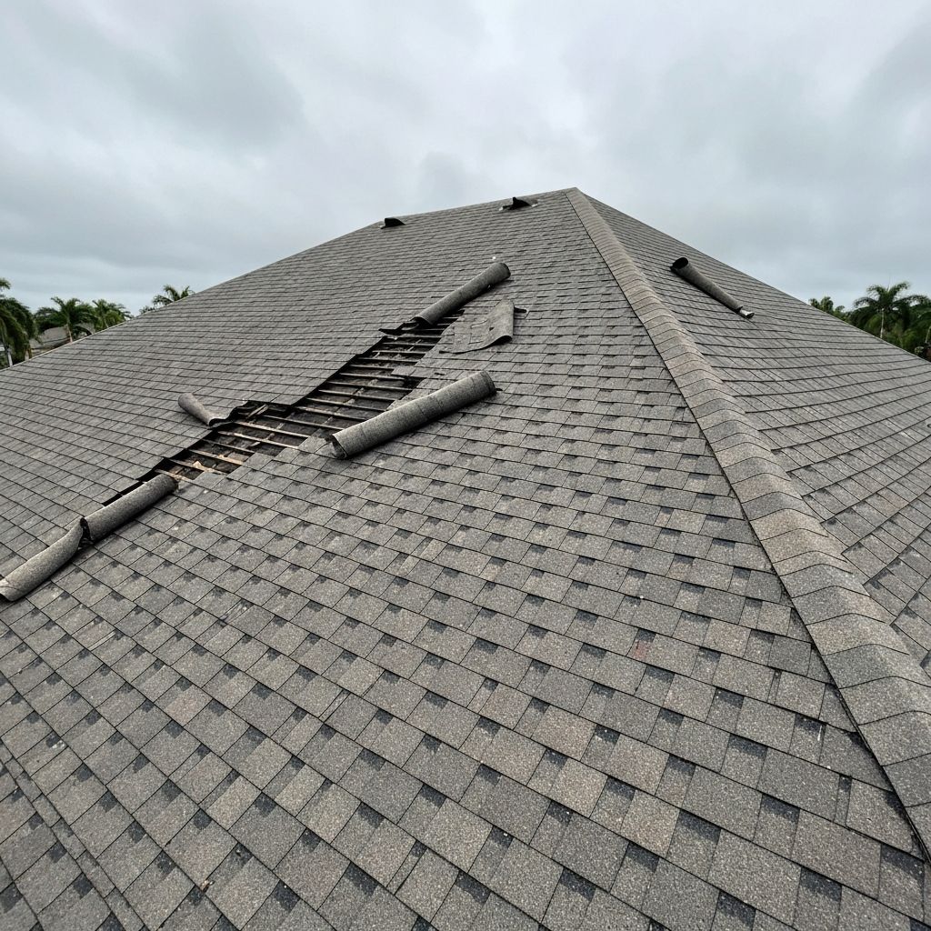 Before: Shingles to Standing Seam Metal