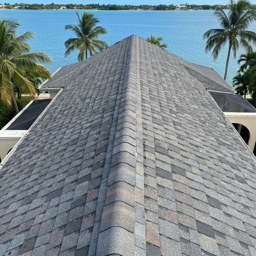 Before: Coastal Shingles to Galvalume Metal